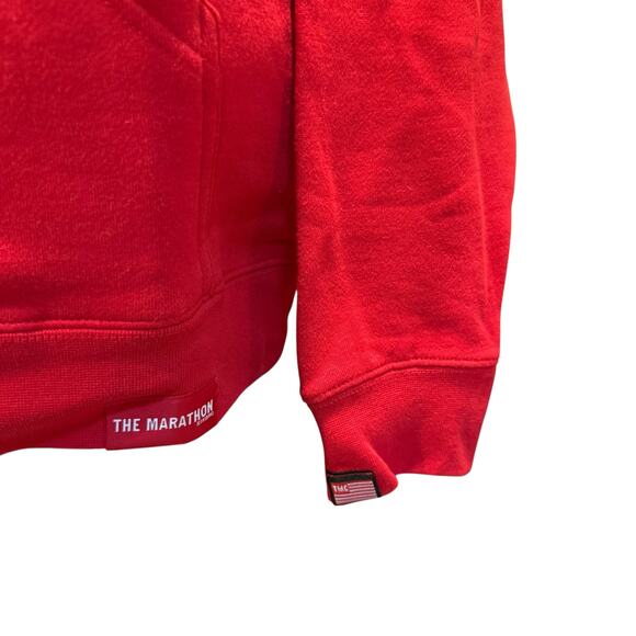 NWOT The Marathon Red Hoodie Size Small - Picture 7 of 10